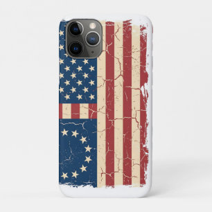 Retro Betsy Ross & 50-Star Flag 2026 Semiquincente iPhone 11 Pro Case