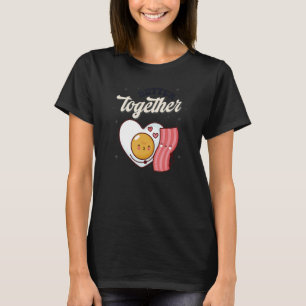 Retro Better Together Funny Valentines Day Couple  T-Shirt