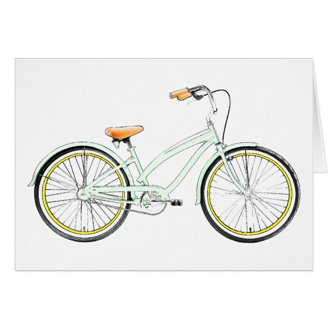 retro bicycle (Front Horizontal)