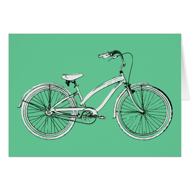 retro bicycle (Front Horizontal)