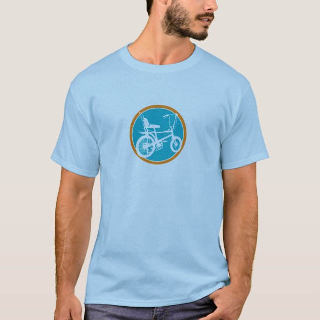Retro Bicycle, 1970s T-Shirt (Front)