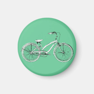 retro bicycle magnet