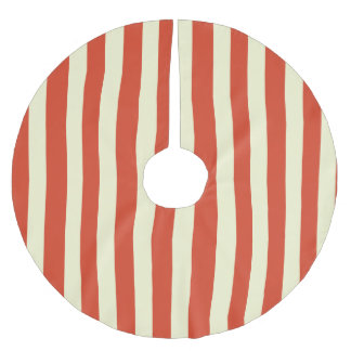 Retro Big Top Striped Christmas Tree Skirt