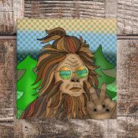 Retro Bigfoot | Pop Art Sasquatch 