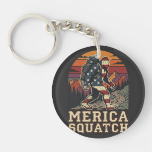 Retro Bigfoot Sasquatch américain Nature