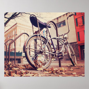 Retro bike poster