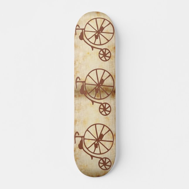 Retro Bike Skateboard (Front)