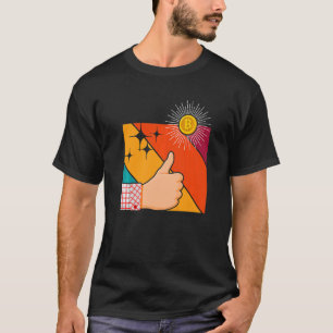 Retro Bitcoin Cryptocurrency Coin Btc Bitcoin T-Shirt
