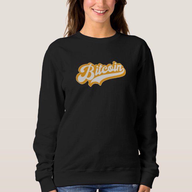 Retro Bitcoin Sweatshirt (Front)