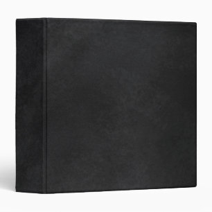 Retro Black Chalkboard Texture Binder