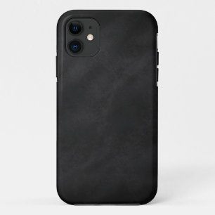 Retro Black Chalkboard Texture iPhone 11 Case