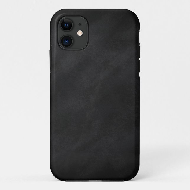 Retro Black Chalkboard Texture Case-Mate iPhone Case (Back)