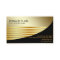 Retro Black Gold Metal Financial Services