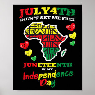 Retro Black History African American  Poster