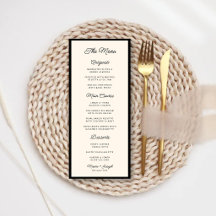 Retro Black & Ivory Wedding