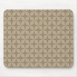 Retro Bliss Mousepad, Latte Mouse Pad