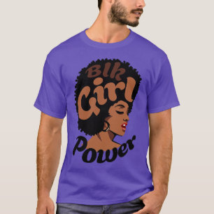 Retro BLK GRL PWR T-Shirt