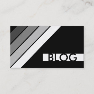 retro BLOG Business Card