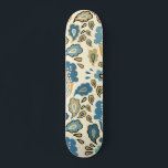Retro Blue Floral Pattern Cool Trendy Skateboard<br><div class="desc">This retro design features a cool and trendy abstract floral pattern #skateboarding #skate #skateboard #skatelife #sk #skateboardingisfun #skater #skatepark #skateshop #skateeverydamnday #skateeverydamnday #skateboarder #skateboards #skating #life #skatergirl #trendy #cool #outdoor</div>