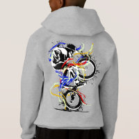 Retro Bmx Bike - Bmx Bicycle Hoodie - Bmx Apparel