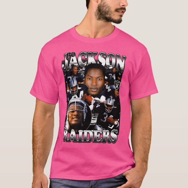 Retro Bo Jackson T-Shirt (Front)
