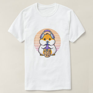 Retro Boba And KPop Shirt Kawaii Hamster K-Pop Mer