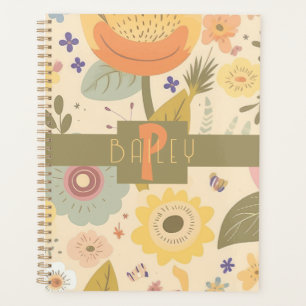 Retro Boho personalized Planner