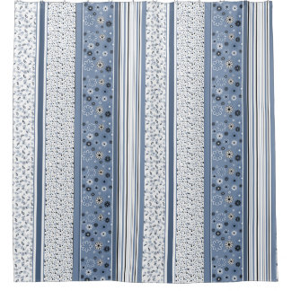 Retro BOHO Stripes Blue