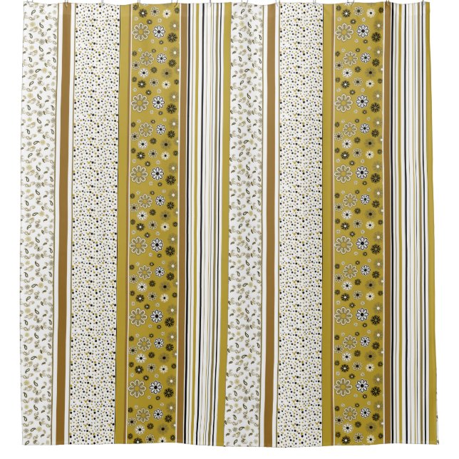 Retro BOHO Stripes Gold (Front)