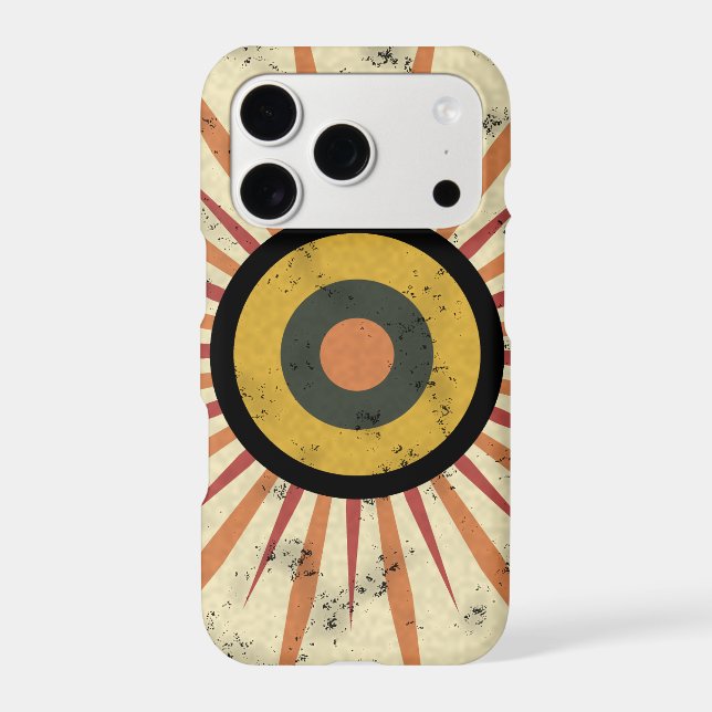 Retro Boho Sunburst Design (Back)