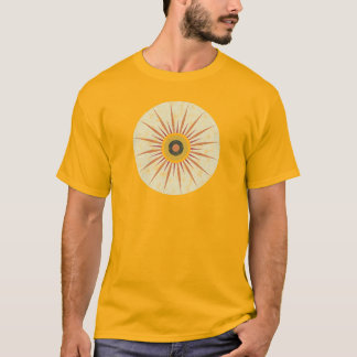 Retro Boho Sunburst Design T-Shirt