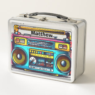 Retro Boom Box Personalized