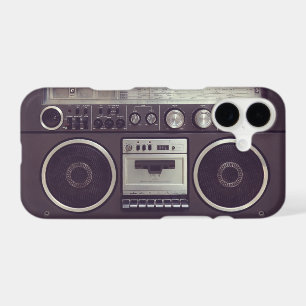 Retro Boombox Cassette Player Funny