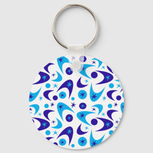 Retro Boomerang Keychain