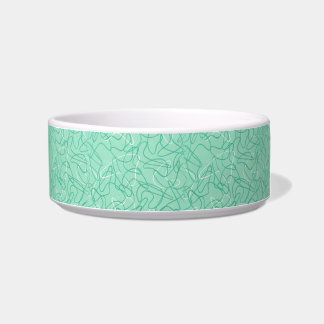Retro Boomerang Pet Dish