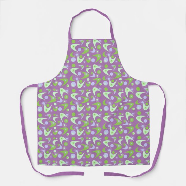 Retro Boomerangs Apron (Front)