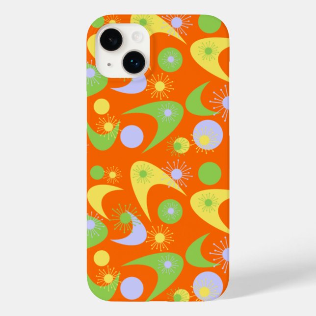 Retro Boomerangs Case-Mate iPhone Case (Back)