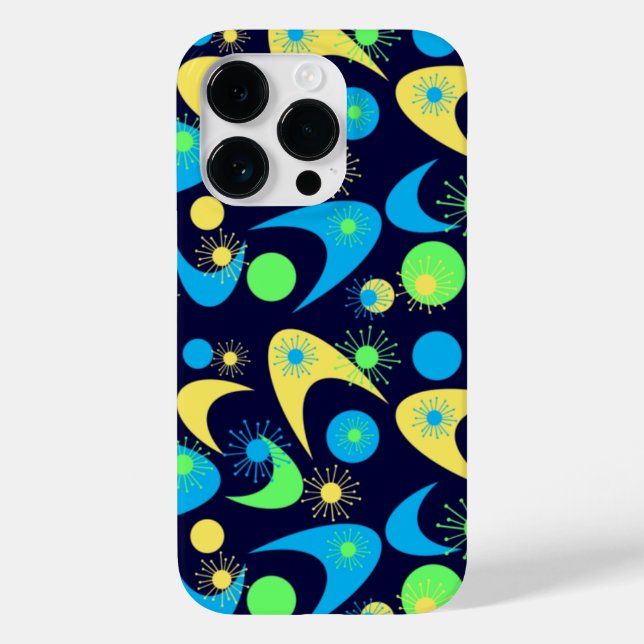 Retro Boomerangs Case-Mate iPhone Case (Back)