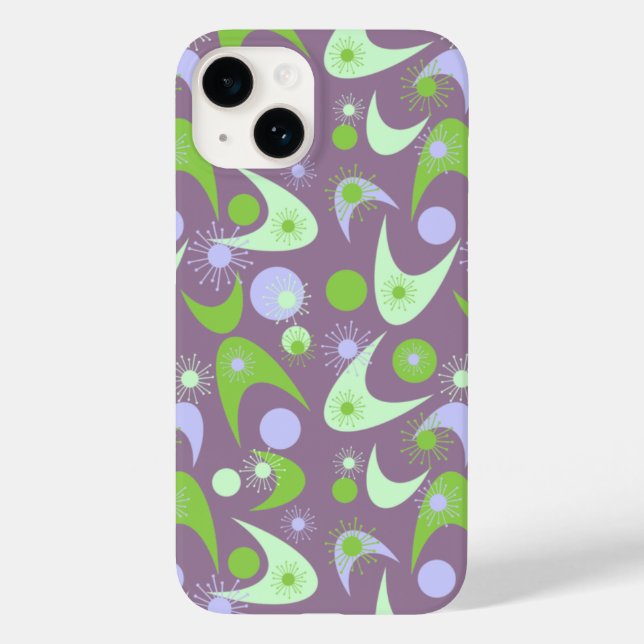 Retro Boomerangs Case-Mate iPhone Case (Back)