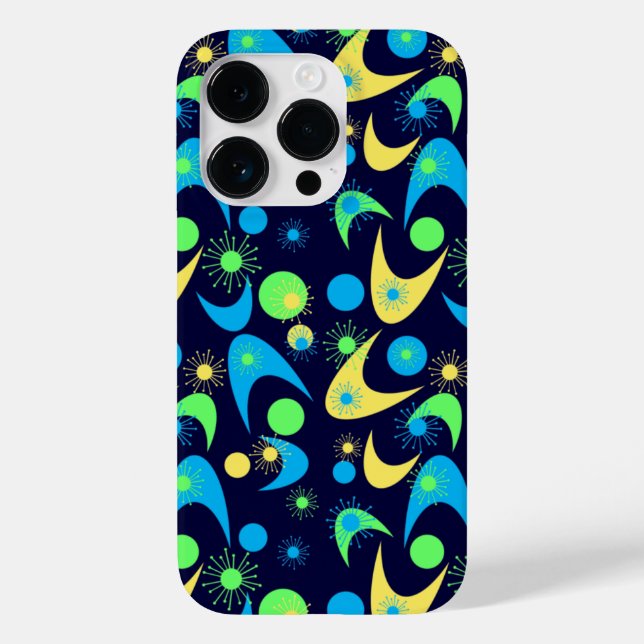 Retro Boomerangs Case-Mate iPhone Case (Back)