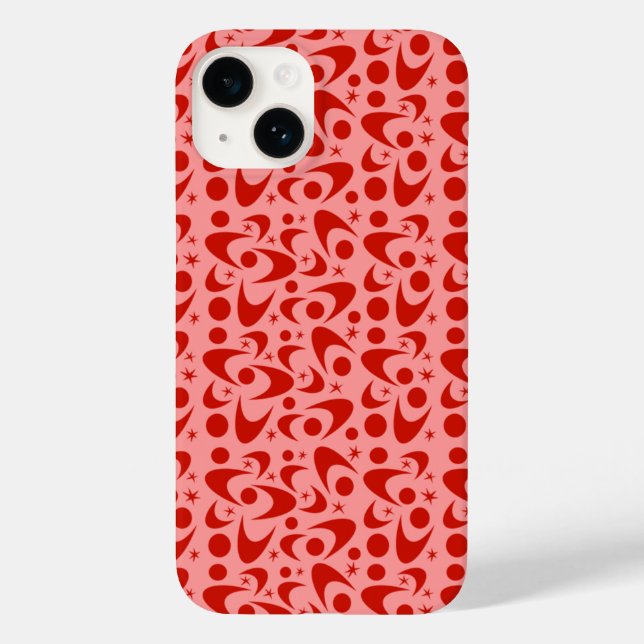 Retro Boomerangs Case-Mate iPhone Case (Back)