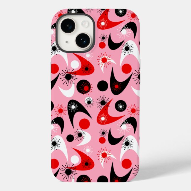 Retro Boomerangs Case-Mate iPhone Case (Back)
