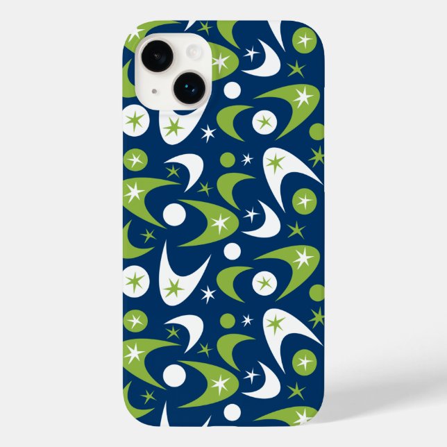 Retro Boomerangs Case-Mate iPhone Case (Back)