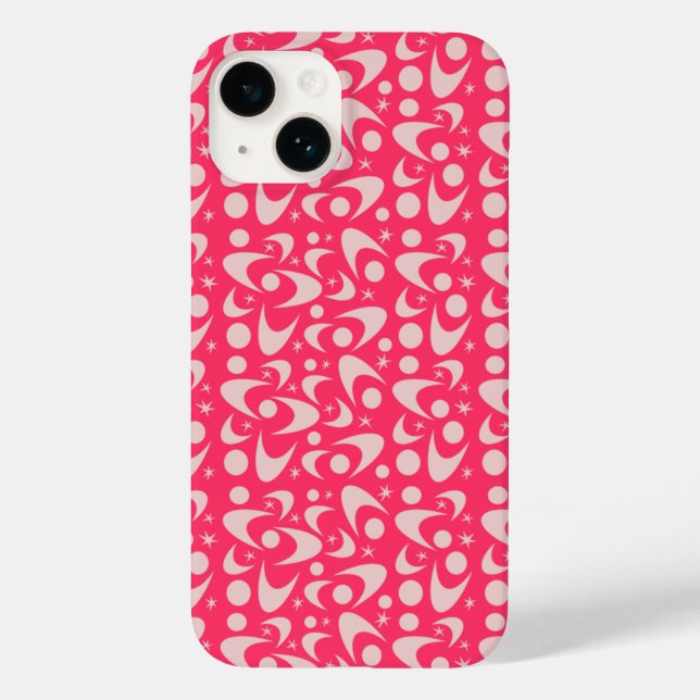 Retro Boomerangs Case-Mate iPhone Case (Back)
