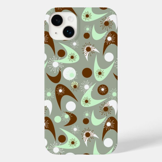 Retro Boomerangs Case-Mate iPhone Case (Back)