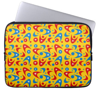 Retro Boomerangs Laptop Sleeve