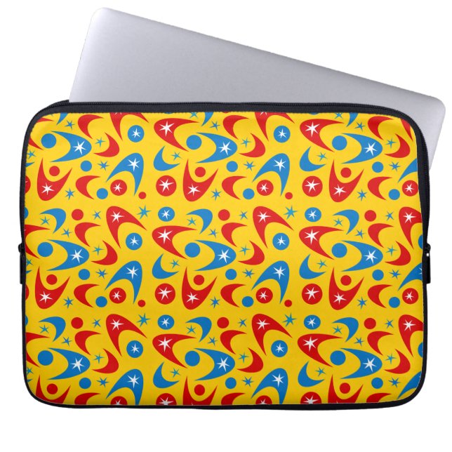 Retro Boomerangs Laptop Sleeve (Front)