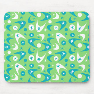 Retro Boomerangs Mouse Pad