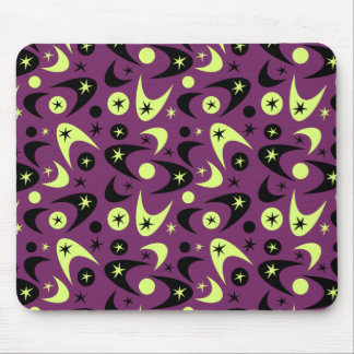 Retro Boomerangs Mouse Pad