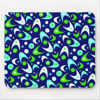 Retro Boomerangs Mouse Pad